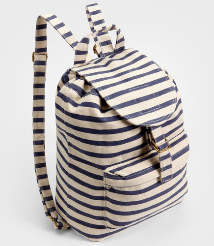 Baggu Sailor Striped Backpack