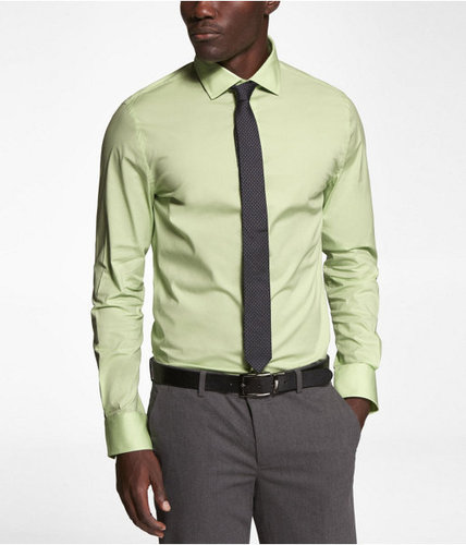 1mx Fitted Spread Collar Shirt