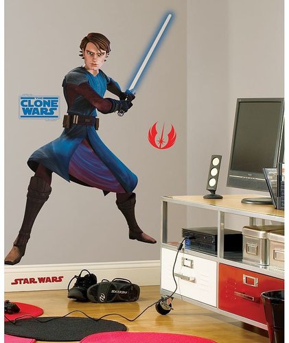 Star wars the clone wars anakin skywalker wall sticker
