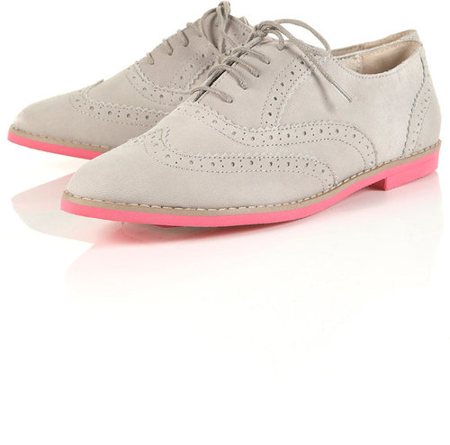 MADDIE EVA Sole Suede Brogues