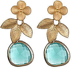 Alvina Abramova Mint Opal Drop Victoria Earrings