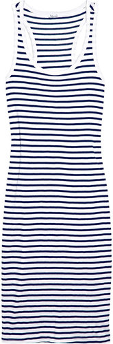Splendid Florence striped cotton-blend jersey dress