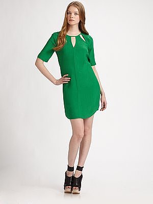 BCBGMAXAZRIA Rosetta Cutout Dress