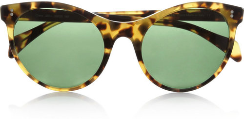 Illesteva Claire cat eye tortoiseshell acetate sunglasses
