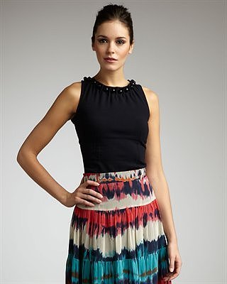 Milly Bead-Neck Tank