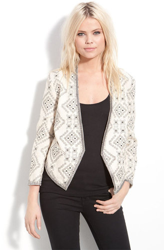 Parker Embroidered Linen Matador Jacket