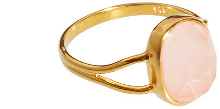 Lola Rose Rose Quartz Dita Ring