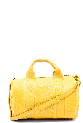 Alexander Wang Rocco Satchel in Citrus