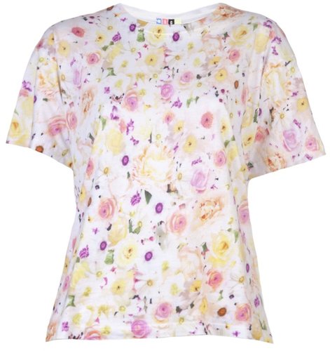 Msgm Floral print t-shirt