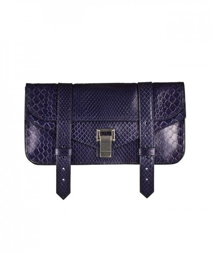 Proenza Schouler PS1 Pochette Python