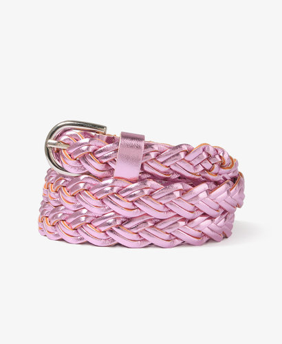 FOREVER 21 Braided Metallic Hip Belt