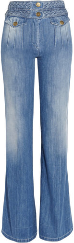 Chloé High-rise wide-leg jeans