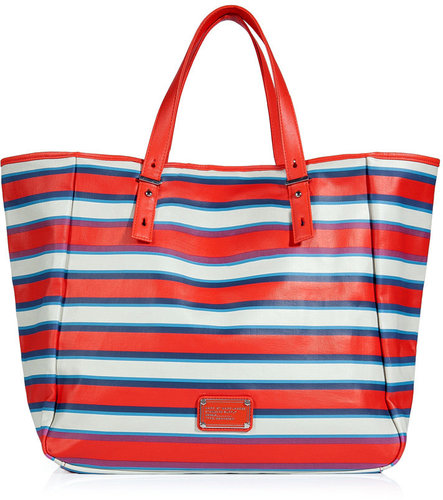 Marc by Marc Jacobs Coral Red Multicolor Beach Tote