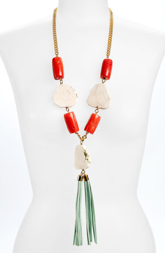 Mint and Coral Jewelry