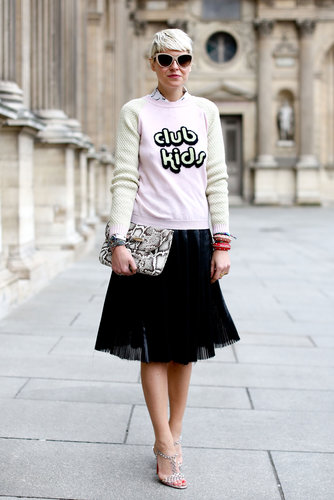 Elisa Nalin gave us street-cool-infused ladylike pieces.
Elisa Nalin gave us street-cool-infused ladylike pieces.