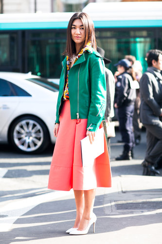 Brilliant color gave this ladylike look modern appeal, as did a cool-girl jacket.
Source: Le 21ème | Adam Katz Sinding
Brilliant color gave this ladylike look modern appeal, as did a cool-girl jacket.
Source: Le 21ème | Adam Katz Sinding