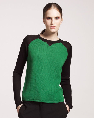 Reed Krakoff Thermal Baseball Sweater