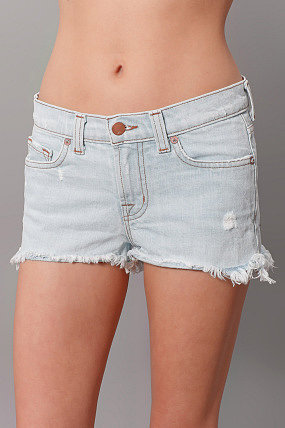 J Brand Denim Cutoffs Aqua