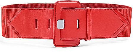MNG by Mango® Wide Elastic Belt Red