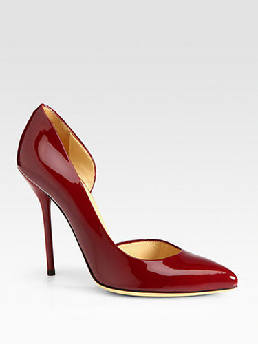 Gucci Noah Patent Leather d'Orsay Pumps