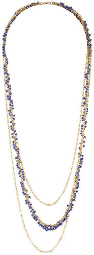 Forever 21 Beaded Rolo Chain Necklace