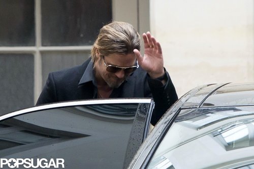 Brad Pitt Celebrates His Wine Success in Paris! Brad Pitt Celebrates His Wine Success in Paris!