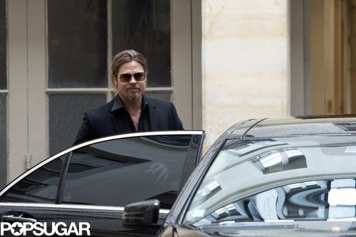 Brad Pitt Celebrates His Wine Success in Paris! Brad Pitt Celebrates His Wine Success in Paris!
