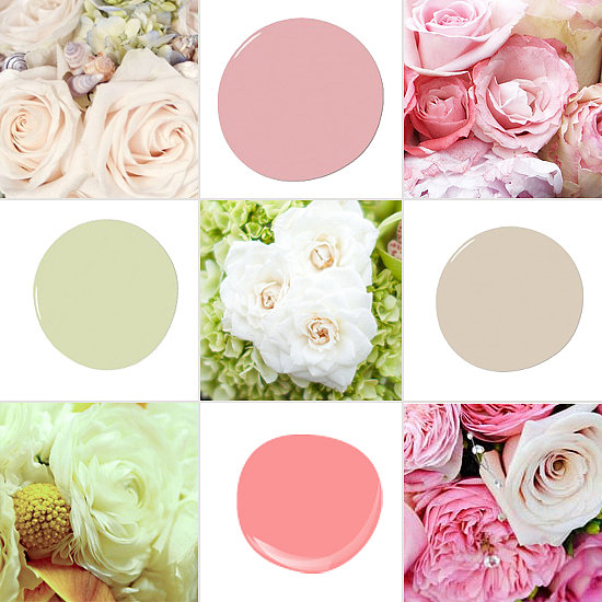 Bouquet-Inspired Paint Palettes — Just in Time For Spring! Bouquet-Inspired Paint Palettes — Just in Time For Spring!