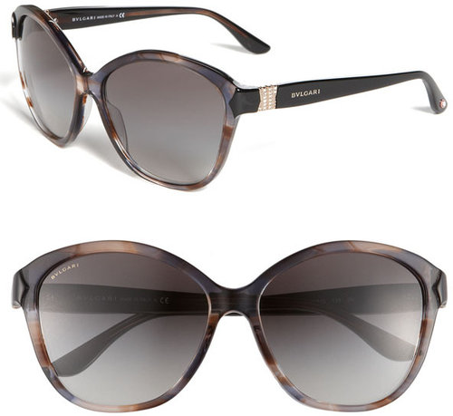 BVLGARI Round Cat's Eye Sunglasses