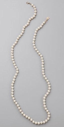 Juliet & Company Classic Long Pearl Necklace
