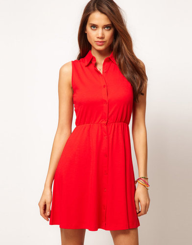 ASOS Shirt Dress With Collar