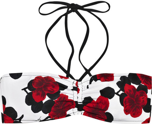 Milly Key Largo bandeau bikini top