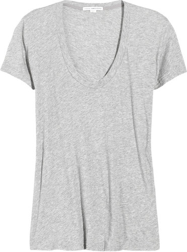 James Perse Loose-fit cotton-blend jersey T-shirt