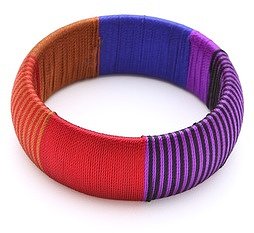 Sequence Individual Threaded Bangle