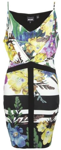 Just Cavalli Tropical Print Dress