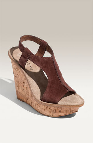 Elizabeth and James 'Harp' Platform Wedge Sandal