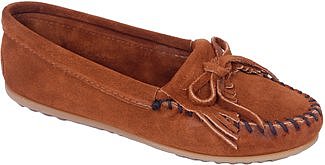 Minnetonka - 402 - Brown Suede Moccasin
