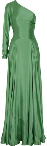 Ralph Lauren Collection Larisa one-shoulder silk gown