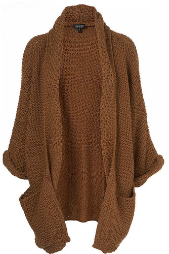 Knitted Stitch Slouch Cardigan