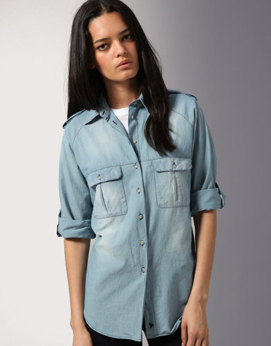 MiH Jeans Chambray Safari Shirt