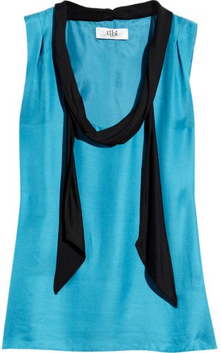 Tibi Cotton-blend top