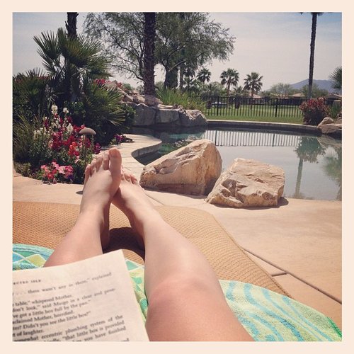 I got some much-needed R&R — reading and relaxation — taken care of in Palm Springs.
I got some much-needed R&R — reading and relaxation — taken care of in Palm Springs.