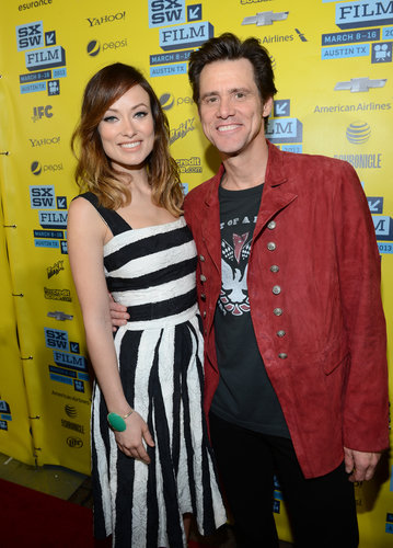 Olivia Wilde Celebrates Burt Wonderstone With Steve Carell and Jim Carrey at SXSW Olivia Wilde Celebrates Burt Wonderstone With Steve Carell and Jim Carrey at SXSW