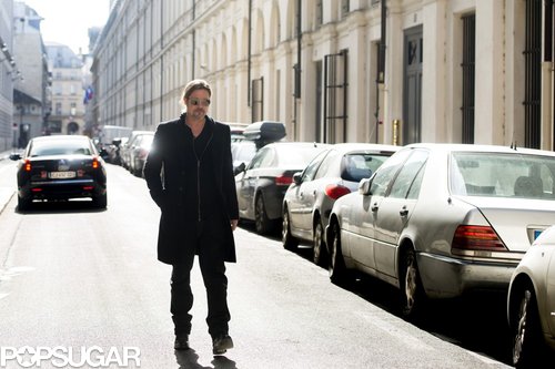 Brad Pitt Celebrates His Wine Success in Paris! Brad Pitt Celebrates His Wine Success in Paris!