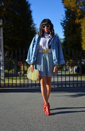 Oversized Denim Jacket For Spring