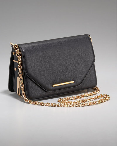 Rachel Zoe Charlotte Chain-Strap Bag, Black