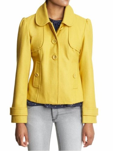 Tulle Short Vintage Wool Jacket