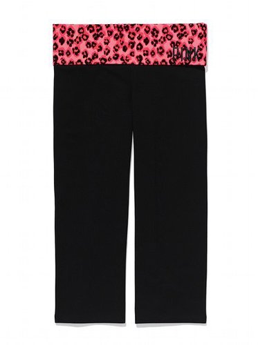 PINK Bling Crop Yoga Pant