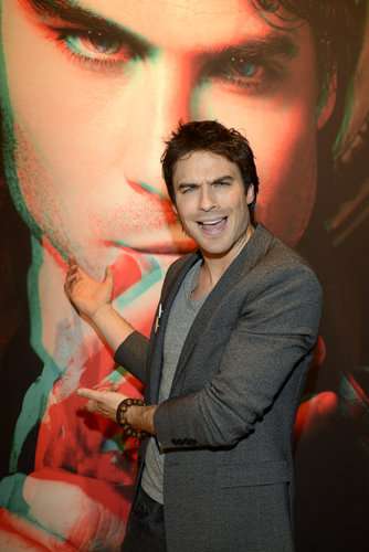 Ian Somerhalder attended the Warner Brothers party at SXSW.
Ian Somerhalder attended the Warner Brothers party at SXSW.