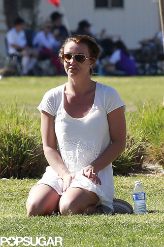 Britney Spears Goes Into Soccer-Mom Mode With Her Little Ones Britney Spears Goes Into Soccer-Mom Mode With Her Little Ones